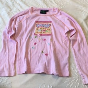 MINI BODEN Pink Jelly Bean Long Sleeve